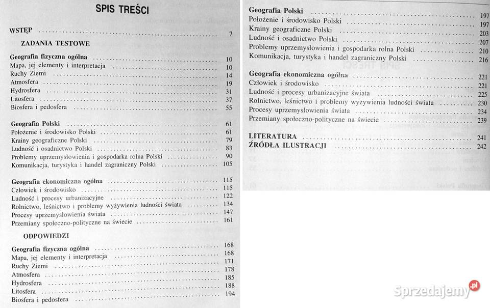 Geografia w zadaniach i testach Jadwiga Kop Chełm