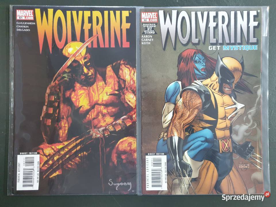 Wolverine zestaw 14 oryginalnych komiksów Marvel Komiksy Gdynia sprzedam