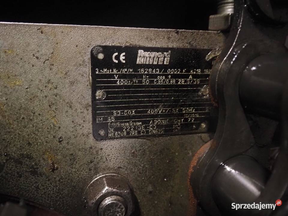 Mieszałka łopatkowa hłodzona próżniowo z Krotoszyn