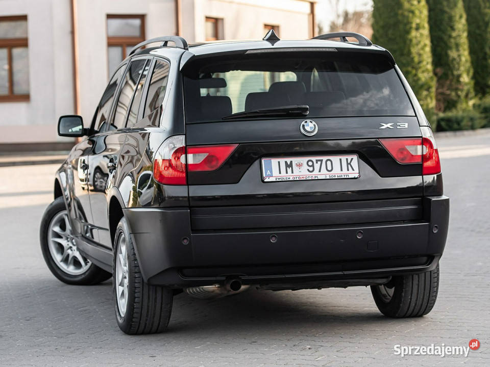 BMW X3 20d 150 Manual M47 Super Stan Serwisowana czujnik parkowania
