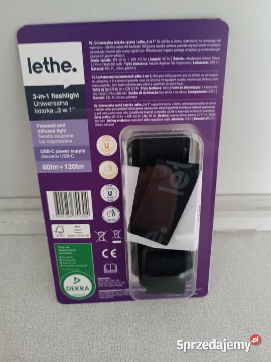 Latarka czołowa LED 3 w 1 Lethe opolskie Kędzierzyn-Koźle