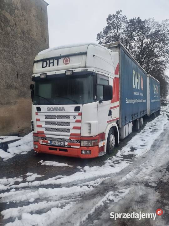 Scania 124L 2000r Zestaw przestrzenny 770m 770m automatyczna Kleczew