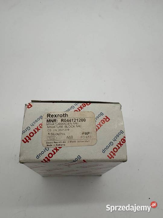 Rexroth R044121200 Wózek liniowy Warszawa