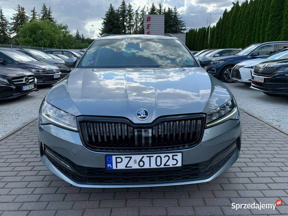 koda Superb 15 TSI DSG Zarejestrowany elektryczne lusterka Superb wielkopolskie Baranowo