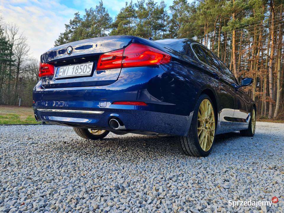 BMW 5 4x4 XDrive salon ory przebieg koła immobilizer Skomlin