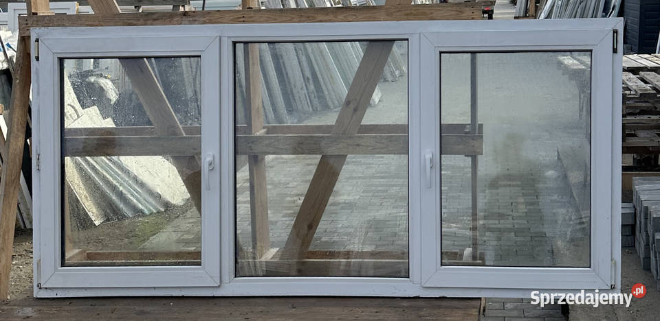 OKNA KacprzaK 246X107 OKNO Używane Plastikowe Lublin