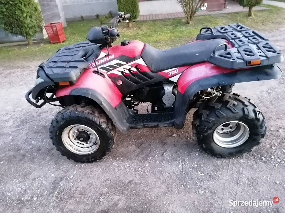 Quad Linhay 330 napęd 2x4 4x4 homologacja hak Wąbrzeźno sprzedam