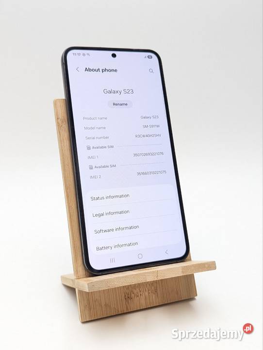 Samsung Galaxy S23 8 GB 128 GB 5G czarny Samsung