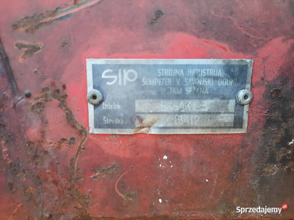 Przetrząsarko zgrabiarka pasowa SIP EKSAKT3 śląskie Łaziska Górne