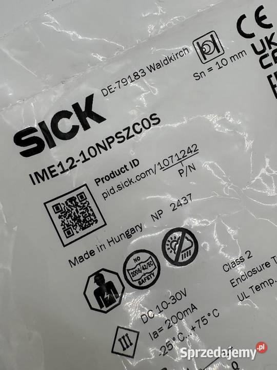 Sick 1071242 IME1210NPSZC0S Czujnik zbliżeniowy sprzedam