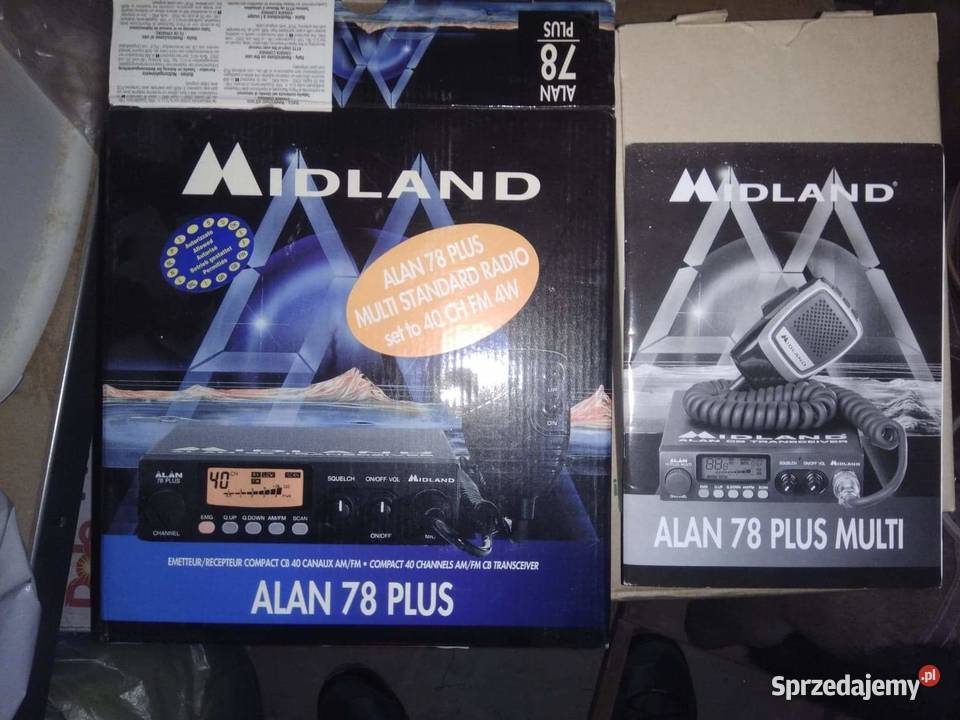 Cb Radio Midland Alan 78 Plus Multi antena mazowieckie Warszawa