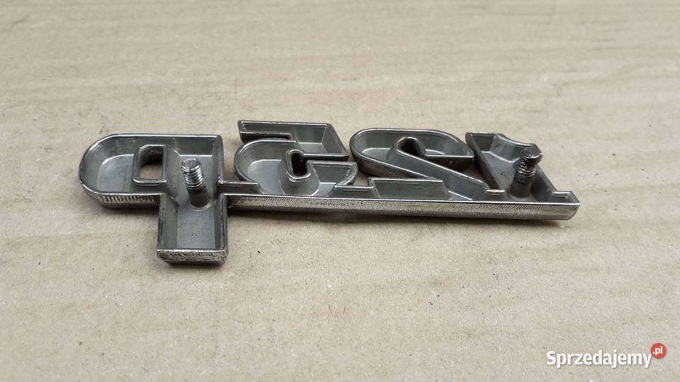 Fiat 125p chromowany znaczek metalowy emblemat Leszno