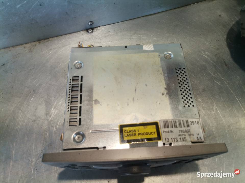 OPEL VECTRA C RADIO ODTWARZACZ CD 13113145 Nowy Sącz sprzedam