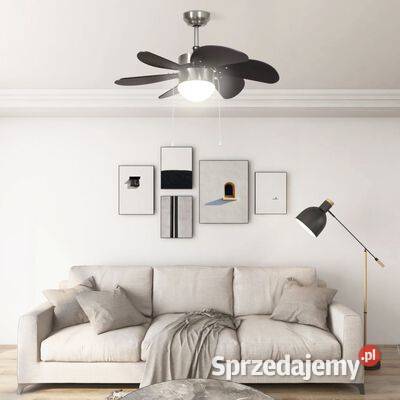 vidaXL Wentylator sufitowy z lampą 76 mazowieckie Warszawa