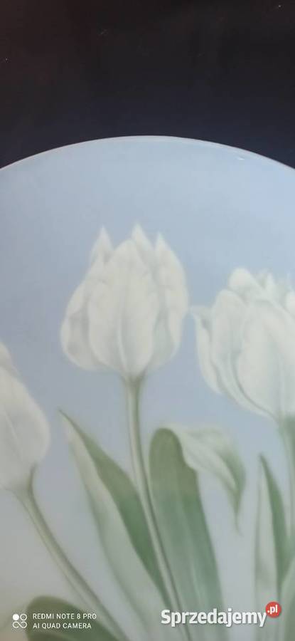 Patera Rosenthal Białe tulipany Syg Thomas Gdańsk