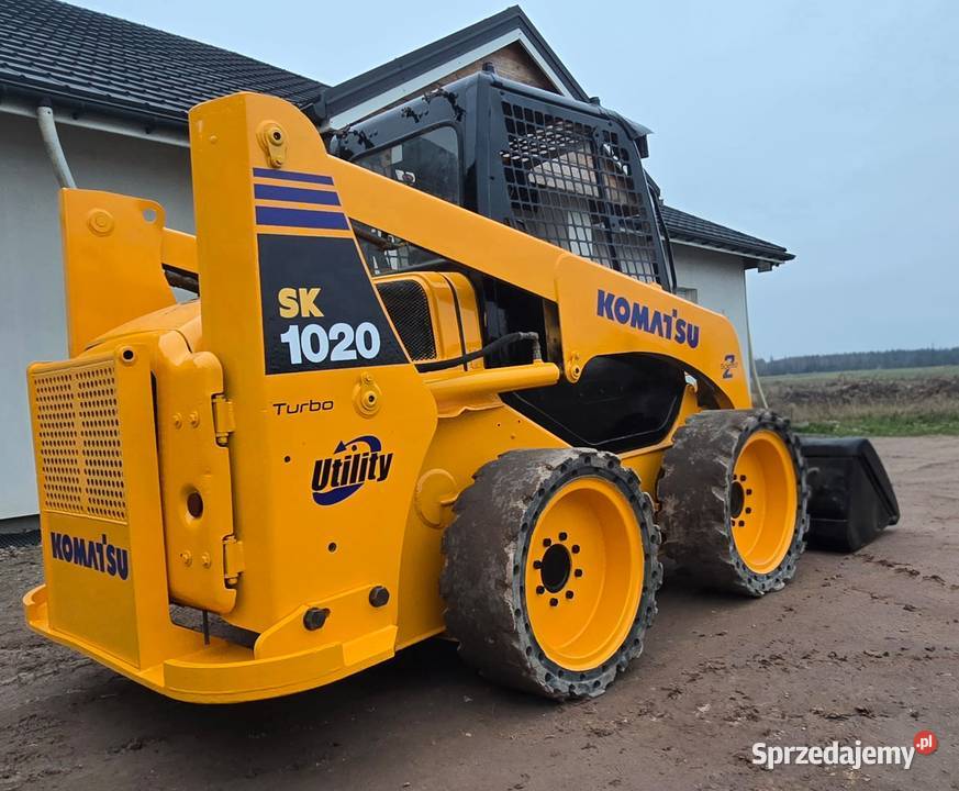 Komatsu sk1020 2011r ładowarka burtowa pod 2994h mazowieckie Żerdź