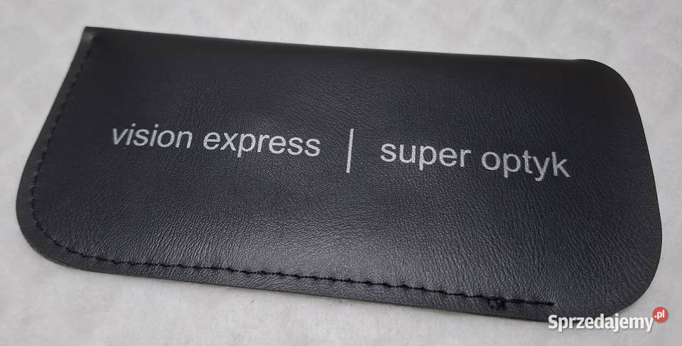Etui na okulary czarne 8x16 Vision Express 2 Czeladź