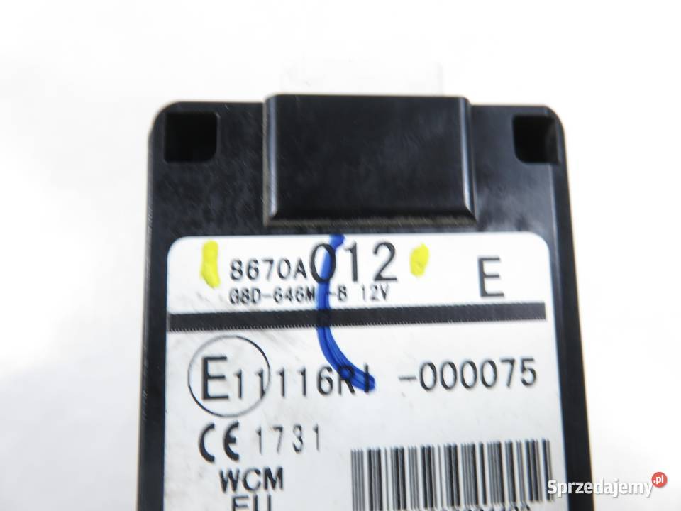 STACYJKA WKŁADKI CITROEN CCROSSER VUVV SLM10 osobowe