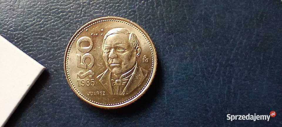 Stare monety 50 peso 1985 Meksyk Lesko sprzedam