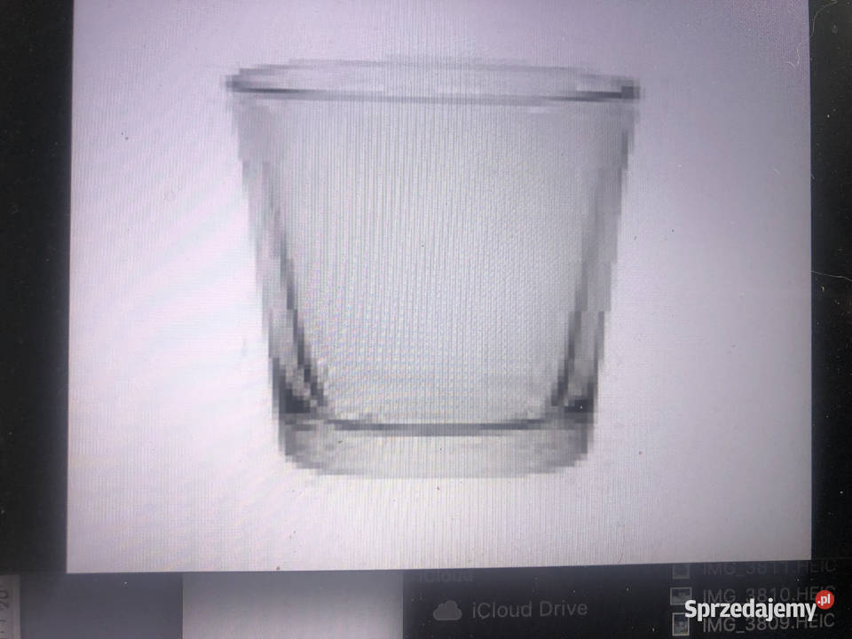 Świecznik szklany tealight zestaw 3 przezroczysty wielkopolskie Poznań