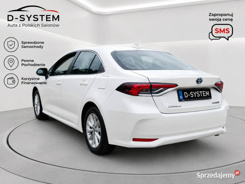 Toyota Corolla 2022 Salon Polska 1Właściciel biały Białystok