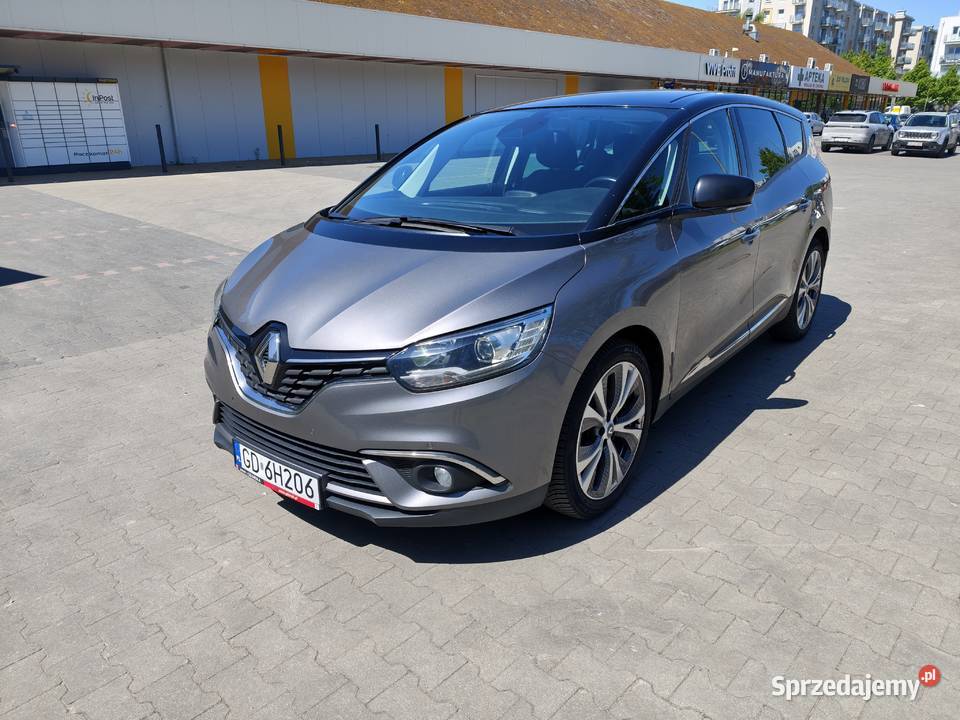 Renault Grand Scenic IV 2018 13tce 140 manual pomorskie Gdańsk