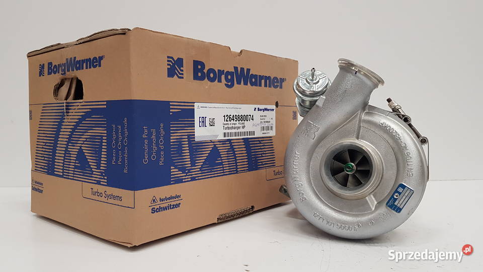 Nowa turbosprężarka BorgWarner KKK 12649880074 Siedlce