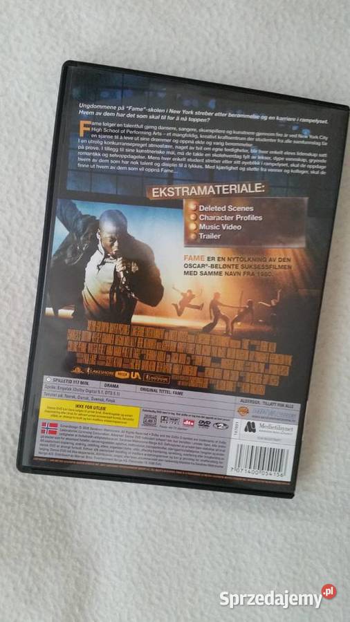 FAME Extended Dance Edition 2010 DVD VIDEO Filmy Puławy