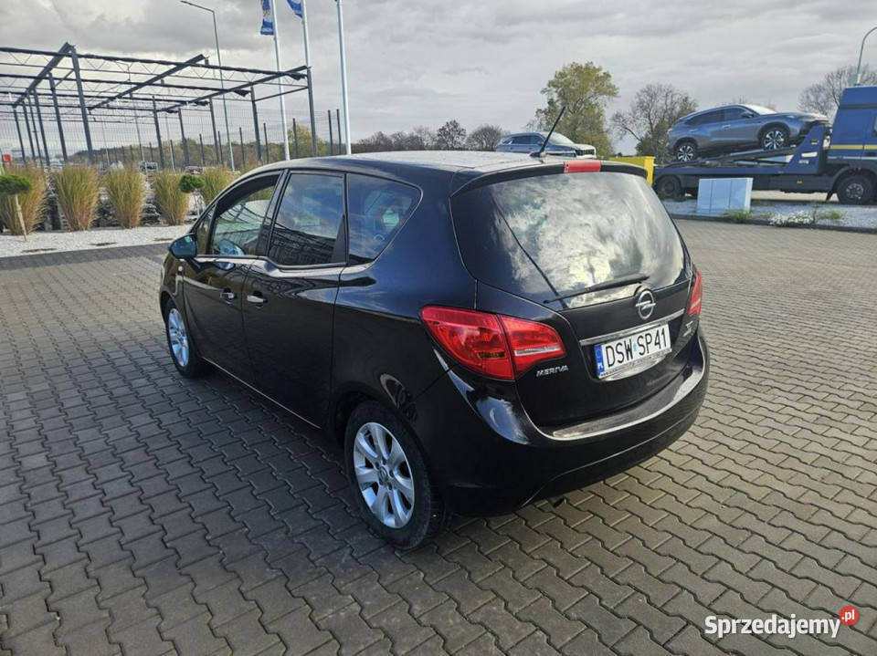 Opel Meriva 17 110 klimatronik tempomat czarny Strzegom