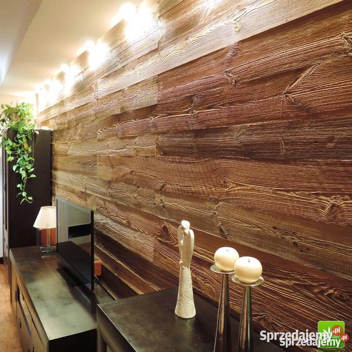 Ściana w drewnie Sól