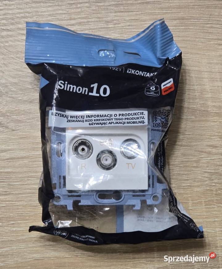 Kontakt Simon 10 Gniazdo antenowe RTVSAT końcowe małopolskie
