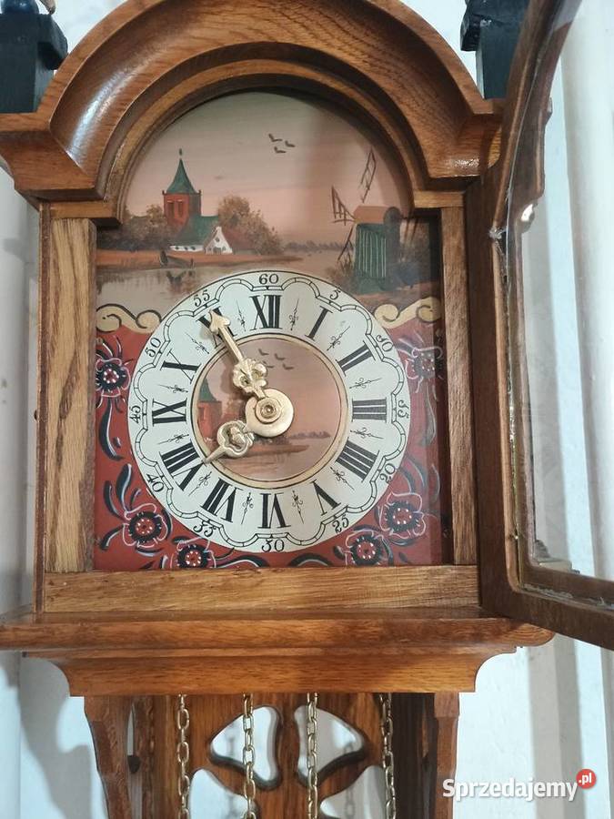 Wiszący zegar holenderski Wyposażenie wnętrz sprzedam