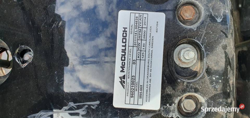 Traktorki kosiarki macculloch