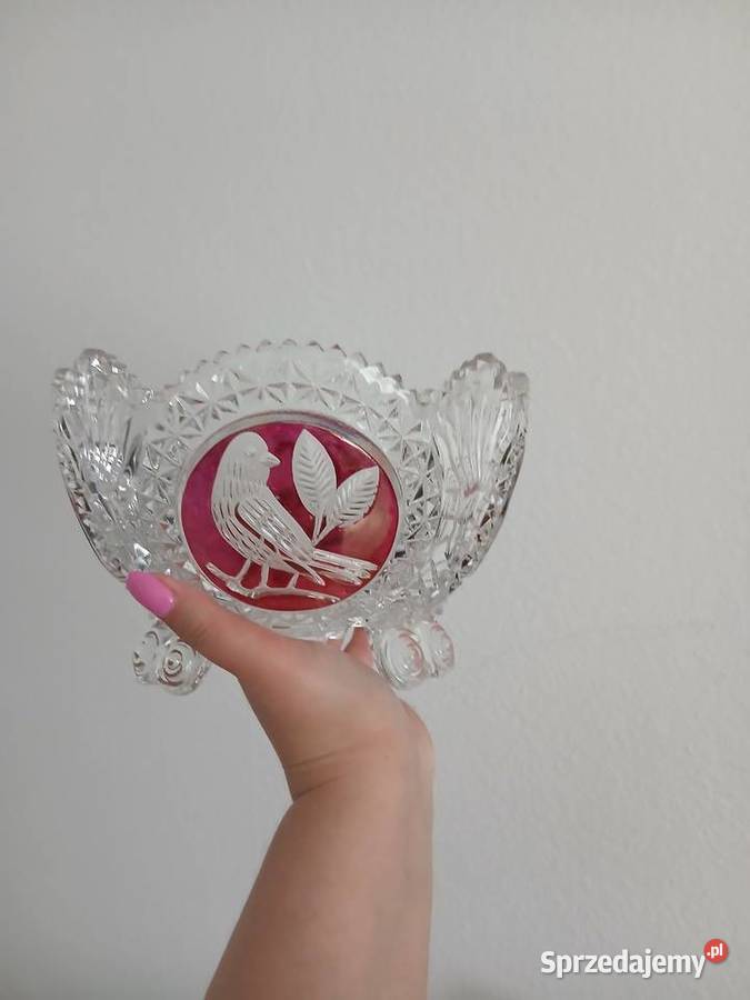 Krysztalowa misa Anna Htte Porcelana i szkło sprzedam