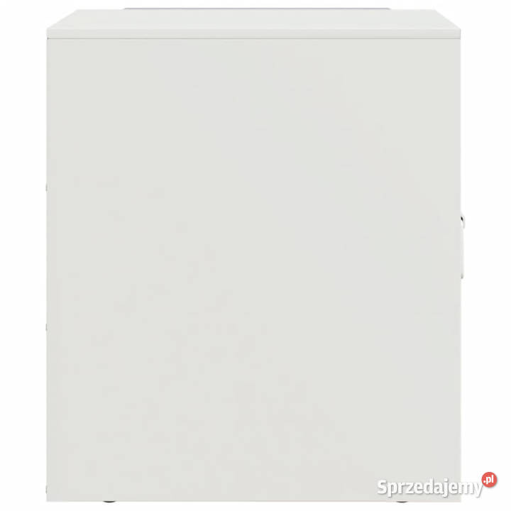 Szafka nocna biała 345x39x44 stal WM841617 Nocne