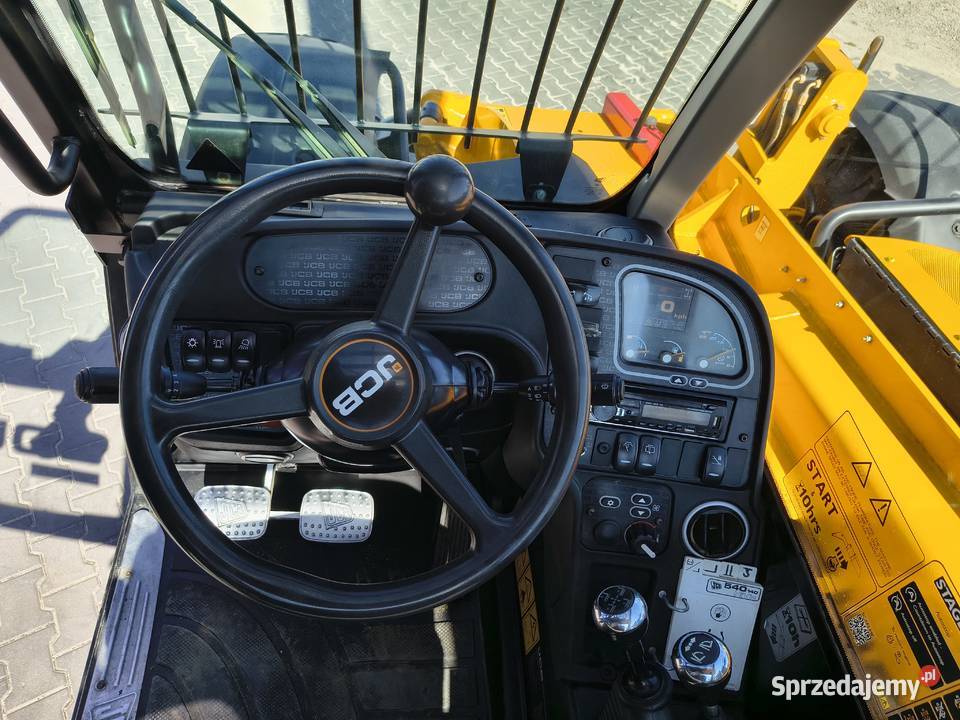 ŁADOWARKA TELESKOPOWA 14 METRÓW JCB 540 140 6160h Krotoszyn
