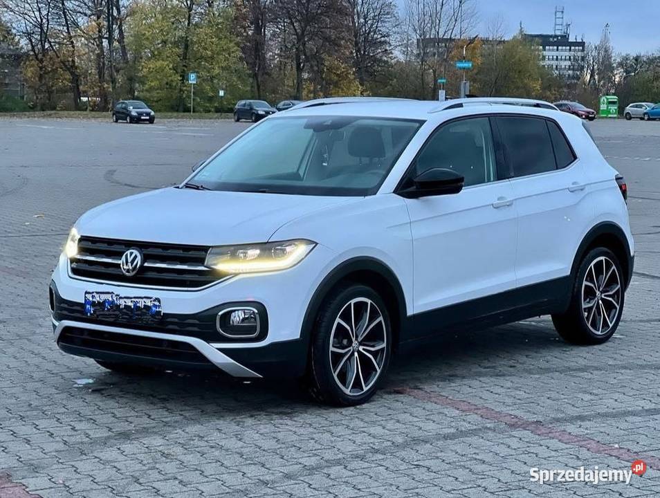 Volkswagen TCross 201910 benzyna TSI T-Cross śląskie Bielsko-Biała