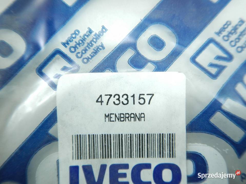 MEMBRANA ODPOWIETRZNIKA OLEJU IVECO 19038 OE ASO Układ chłodzenia sprzedam