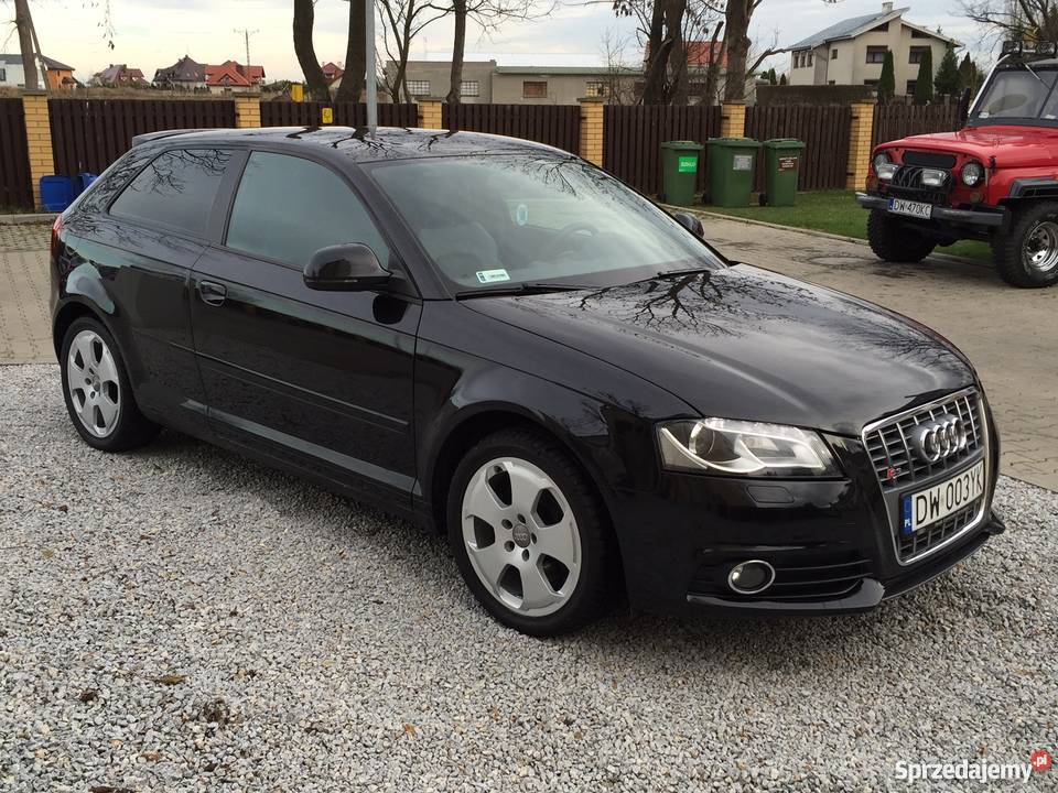 Audi A3 pełen SLINE historia ASO xenon LIFT Wrocław