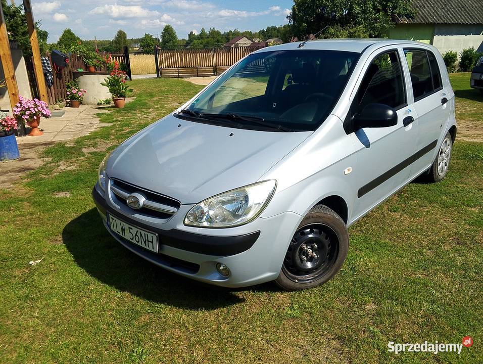 Hyundai Getz 11 nieuszkodzony Włoszczowa