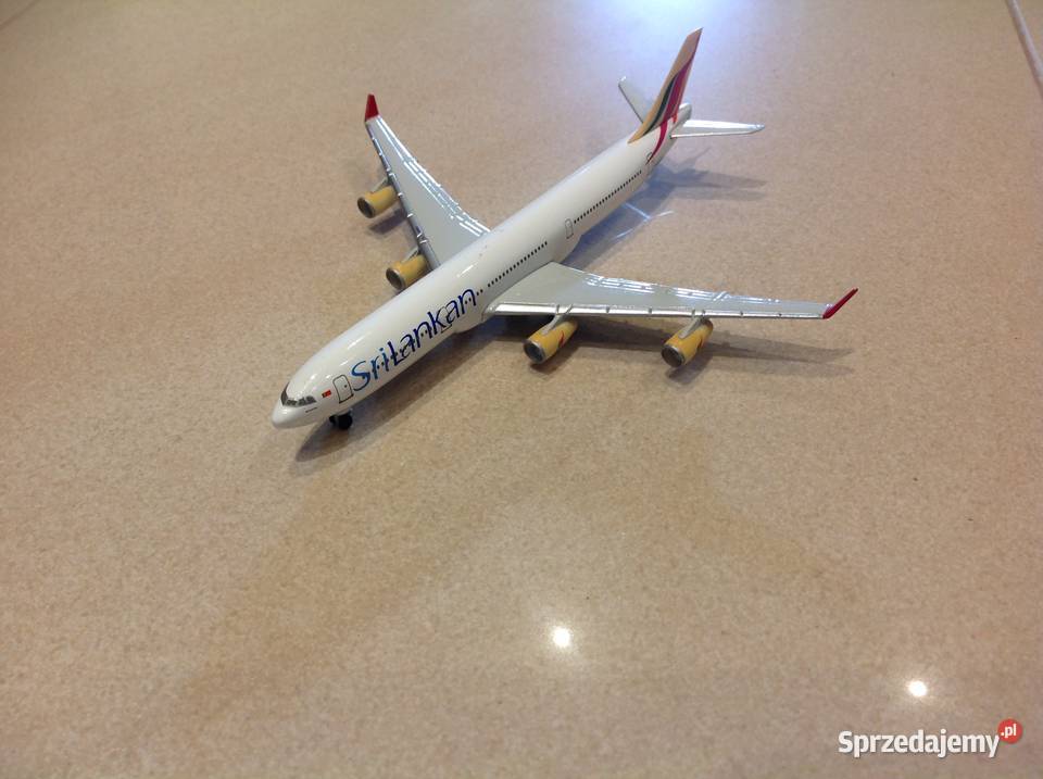 Herpa Model Samolotu Srilankan 4RADD metalowy Nowa Sól