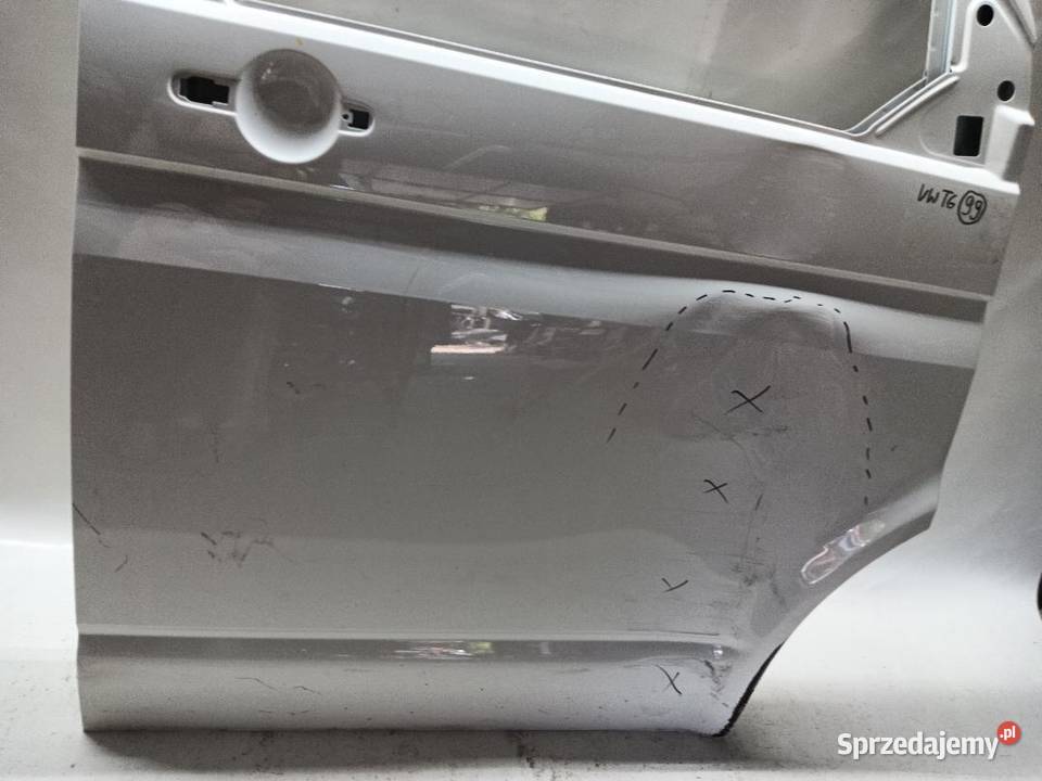 DRZWI PRZÓD PRZEDNIE PRAWE VW T6 DRZWI PRAWY osobowe Części samochodowe sprzedam