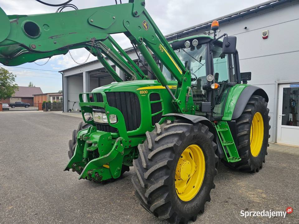 John Deere 6930 2011 160 TLS TUZ Ładowacz JD753 Gąsewo