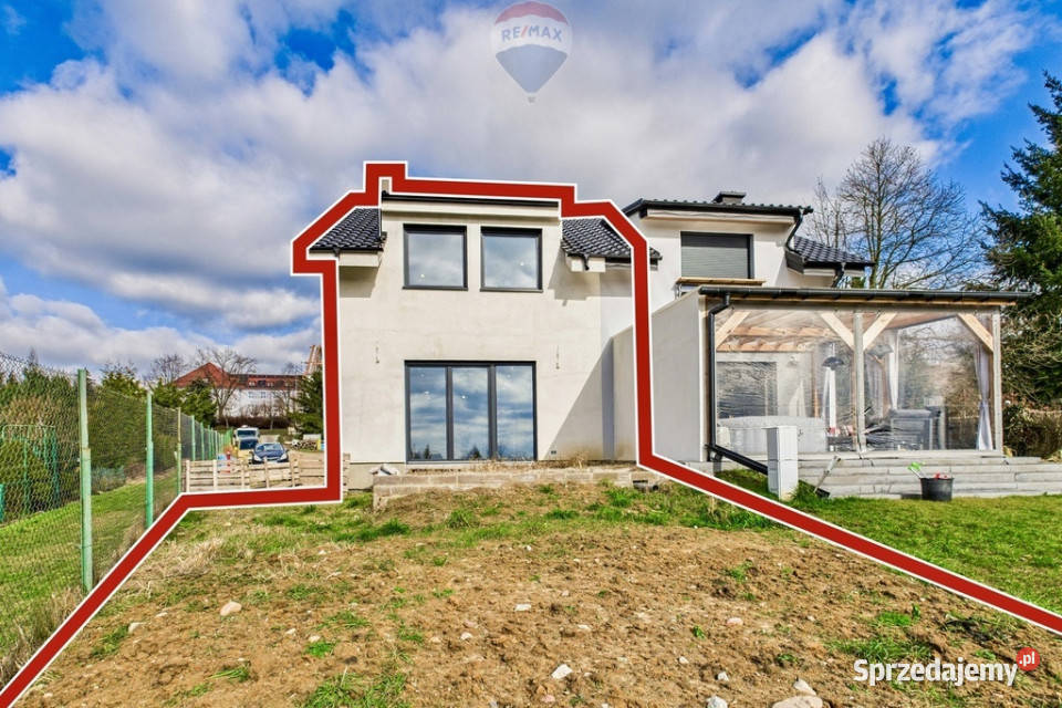 Na sprzedaż dom w zabudowie bliźniaczej 96 m Liczba pokoi 4 Świebodzin