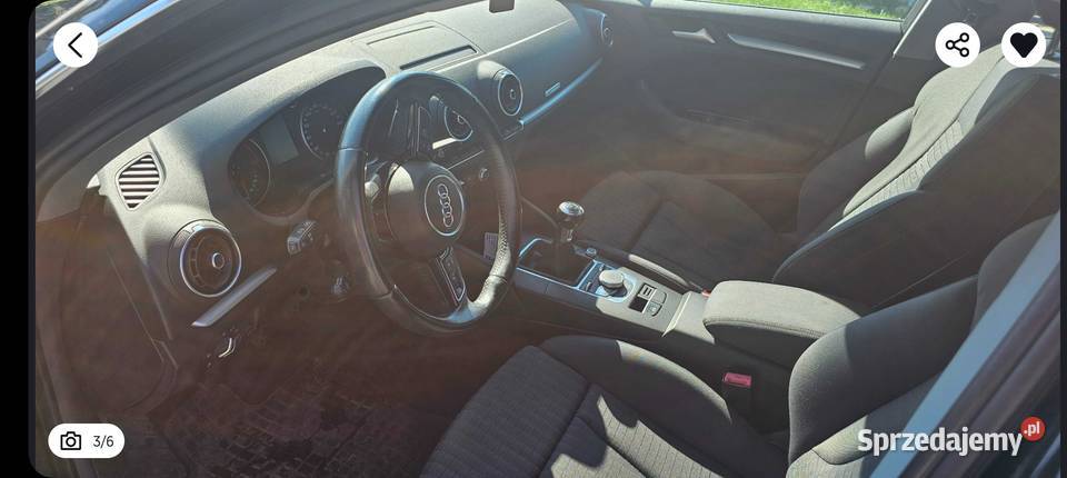AUDI A3 8V LIFT SPORTBACK 16 TDI NISKI PRZEBIEG Pełczyn