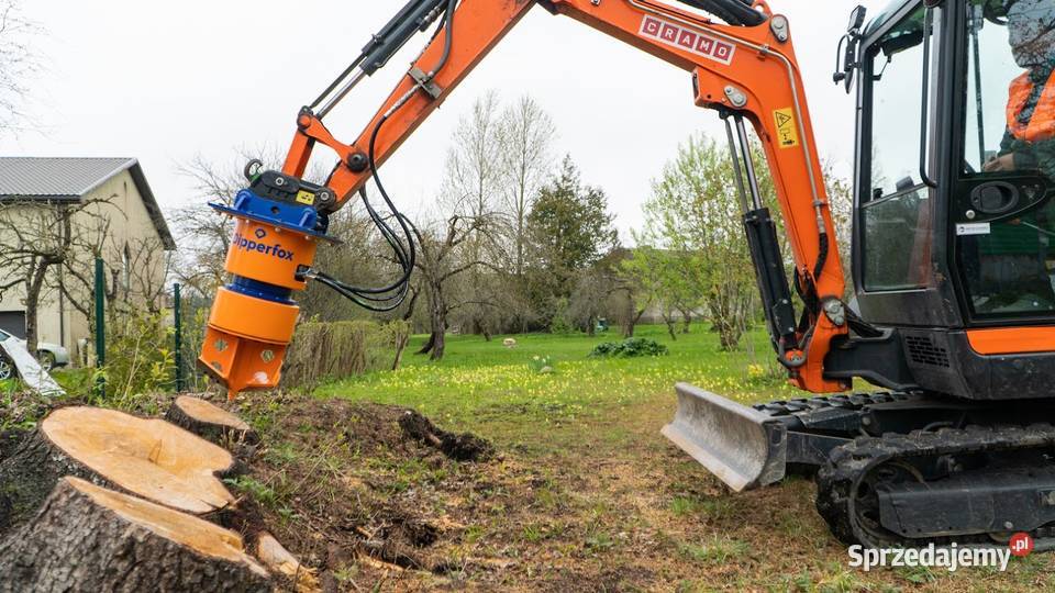 Dipperfox 400 leśna frezarka do pni karczowanie Jarocin