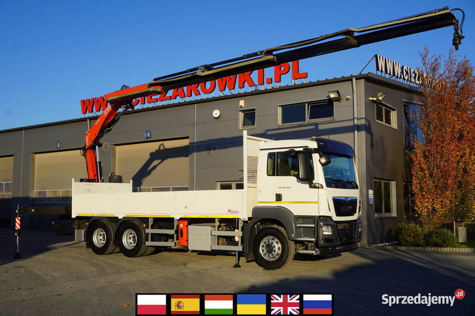 MAN TGS 26420 E6 6x4 HDS Fassi F215A 900 MTH 56 automatyczna Kraków