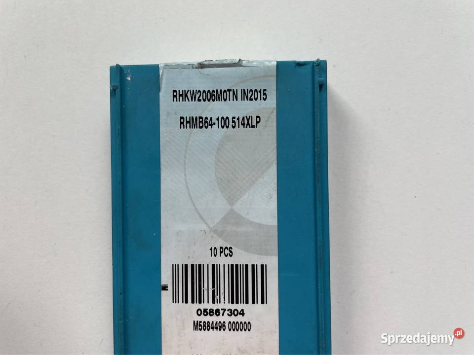 Płytki INGERSOLL RHKW2006M0TN IN2015 Czarnożyły sprzedam