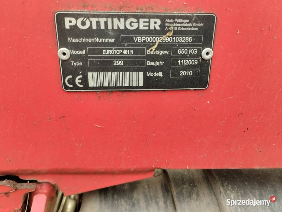 Zgrabiarka Pottinger 461N