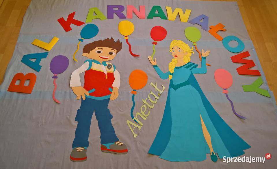 Dekoracje na Karnawał z brystolu 504 102 444 Garwolin sprzedam